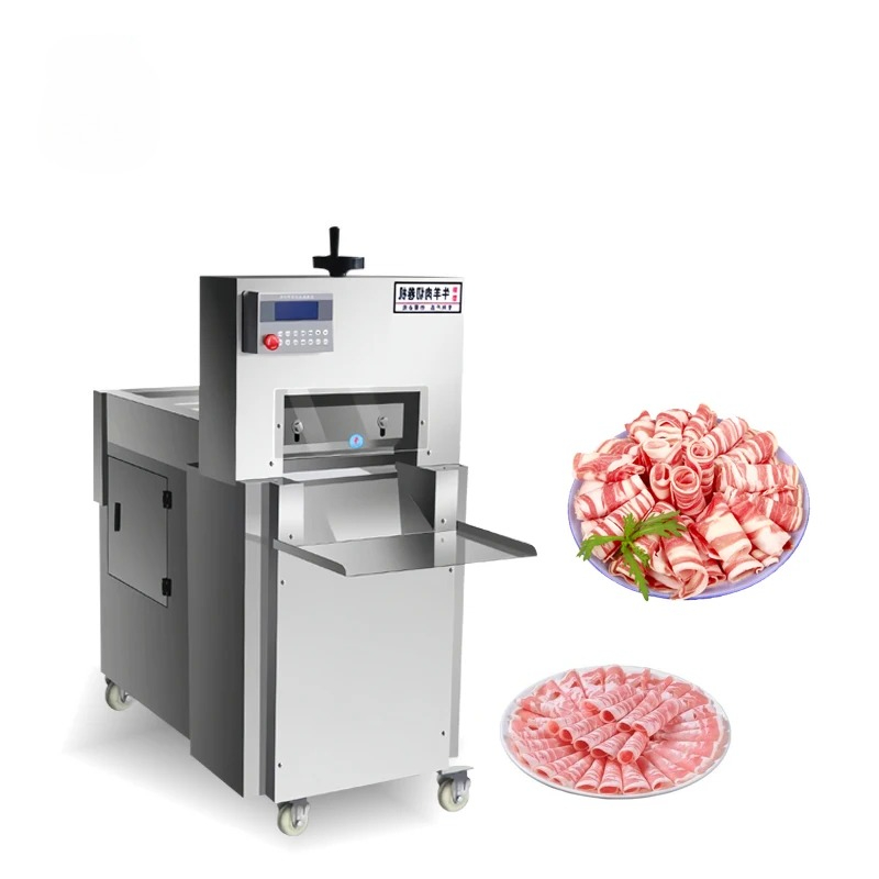 Meat Slicer Machine - Gefrierfleisch-Schneidemaschine für Rind-, Lamm- und Schweinefleisch,