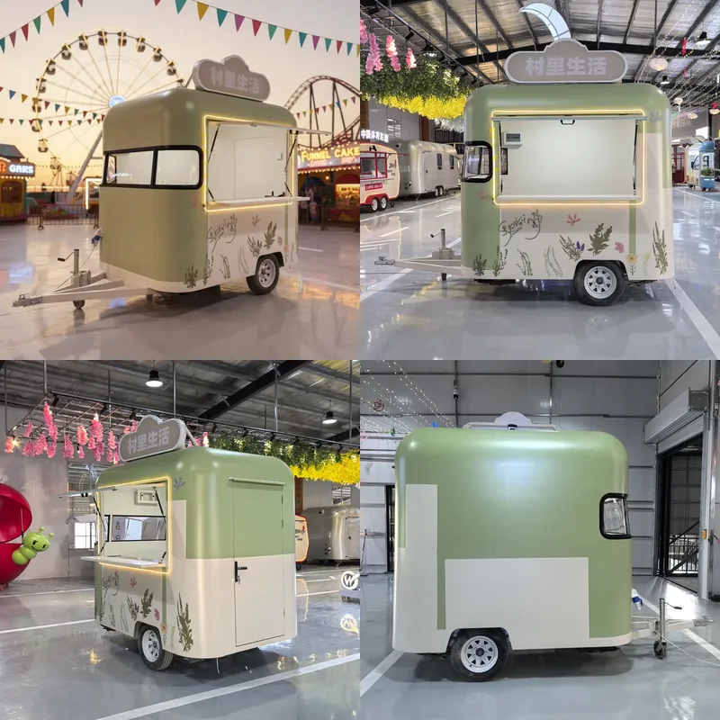 Commercial Kitchen Trailer - Maßgefertigter mobiler Verkaufsanhänger mit Küchenausstattung für