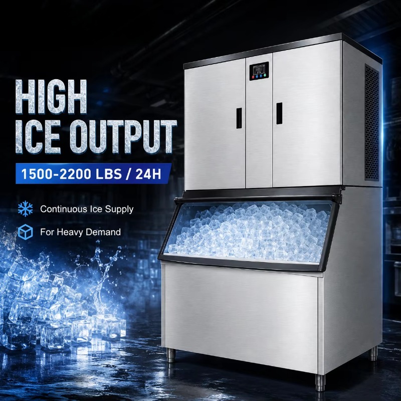 Commercial Kitchen Projects - Airo Modularer Eisbereiter 32X32X22MM Doppeltür für