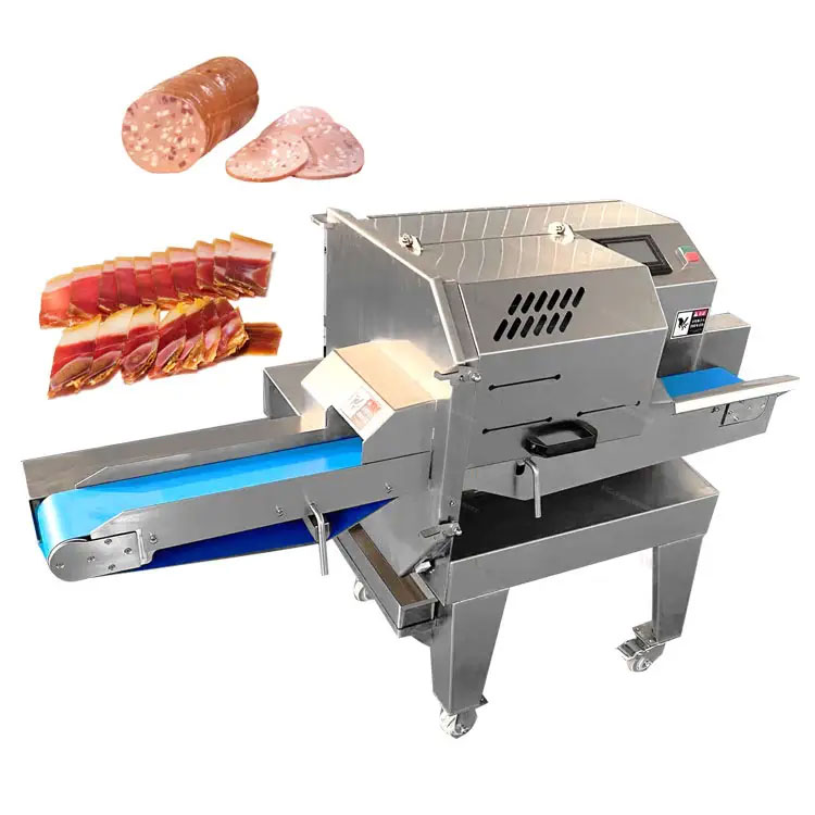 Meat Slicer Machine - Fleischschneidemaschine Kommerzieller Elektrischer Fleischschneider & Schneidegerät