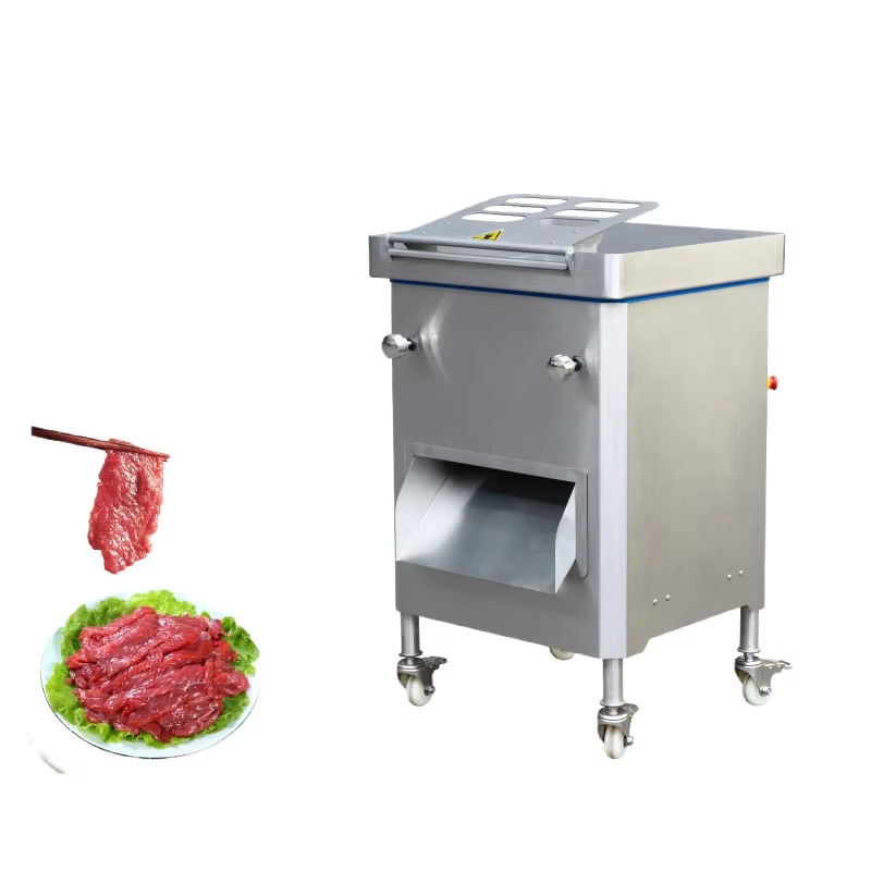 Meat Slicer Machine - Kommerzielle Industrielle Fleischschneidemaschine mit Abnehmbarem Messerset