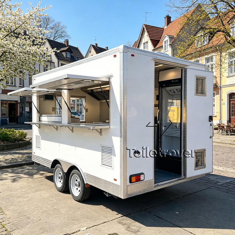 Commercial Kitchen Trailer - Anpassbarer Kommerzieller Mobiler Imbisswagen Remorque Food