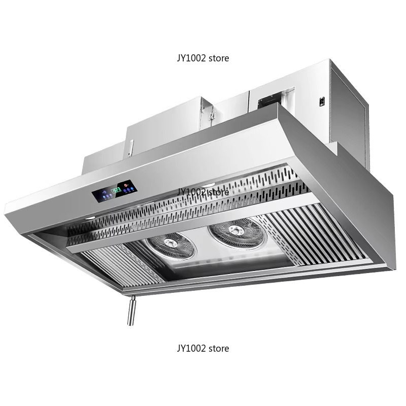 Commercial Kitchen Hood Installation - Kleine Gewerbliche Küchenabzugshaube aus Edelstahl für