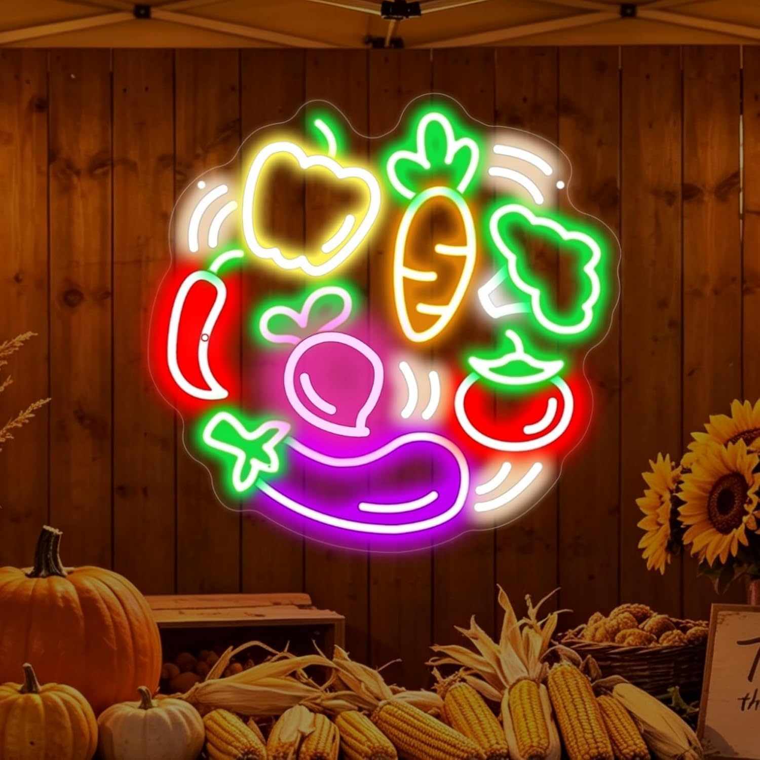 Gemüse LED-Neonschild USB-Neon – Commercial Kitchen Store Bewertung und Preis