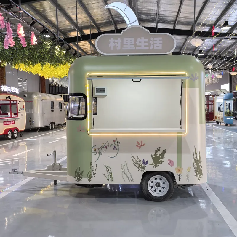 Maßgefertigter mobiler Verkauf – Commercial Kitchen Trailer Bewertung und Preis