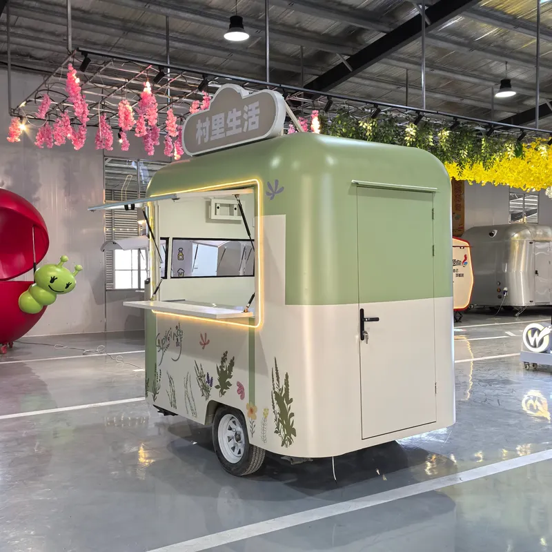 Maßgefertigter mobiler Verkauf – Commercial Kitchen Trailer Bewertung und Preis