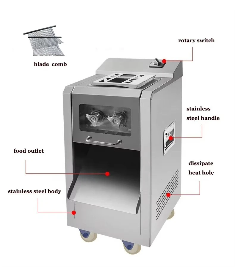 Gewerbliche Edelstahl-Fleischs – Meat Slicer Machine Bewertung und Preis