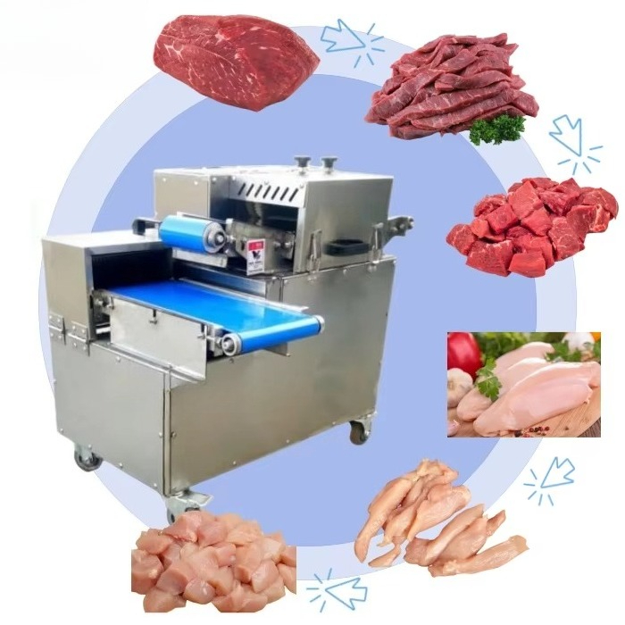Anpassbare Rind- und Hühnerfle – Meat Slicer Machine Bewertung und Preis
