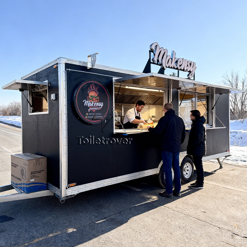 Mobiler Küchen-Food-Trailer mi – Commercial Kitchen Trailer Bewertung und Preis