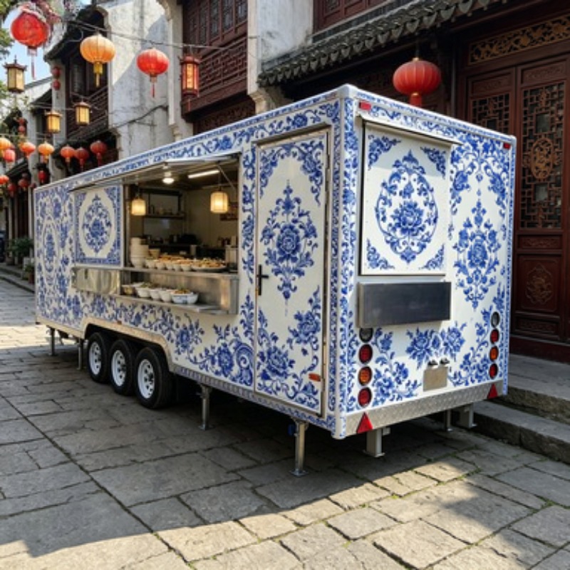 Hot Dog BBQ Mobiler Küchenanhä – Commercial Kitchen Trailer Bewertung und Preis