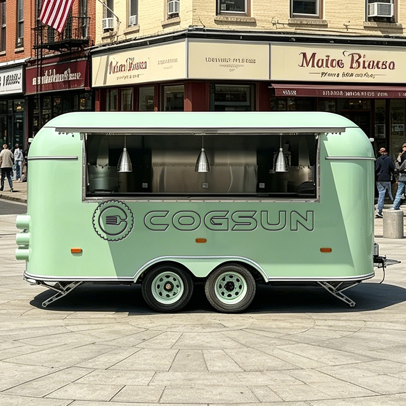 COGSUN Mobiler Edelstahl-Foodt – Commercial Kitchen Trailer Bewertung und Preis