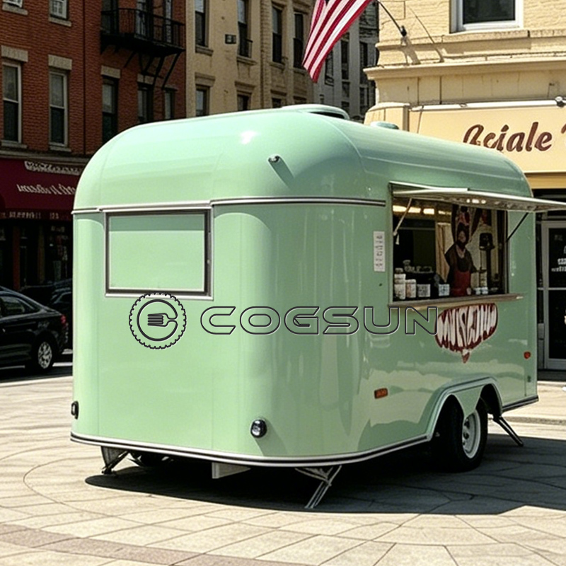 COGSUN Mobiler Edelstahl-Foodt – Commercial Kitchen Trailer Bewertung und Preis