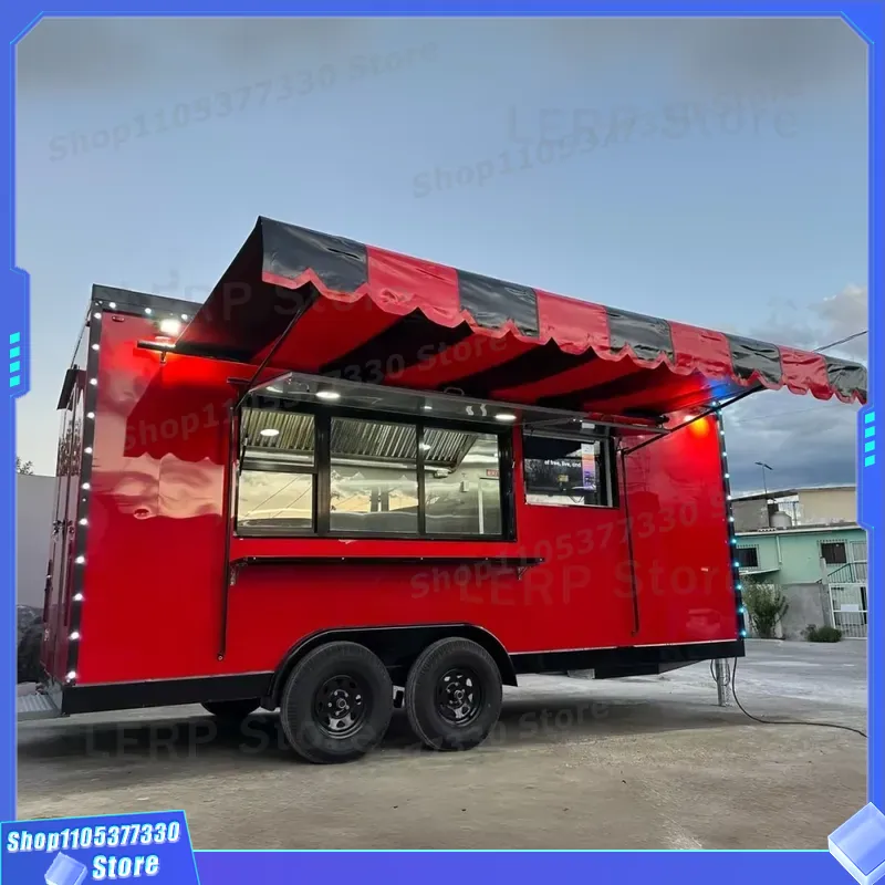 EPA-konformer mobiler Imbisswa – Commercial Kitchen Trailer Bewertung und Preis