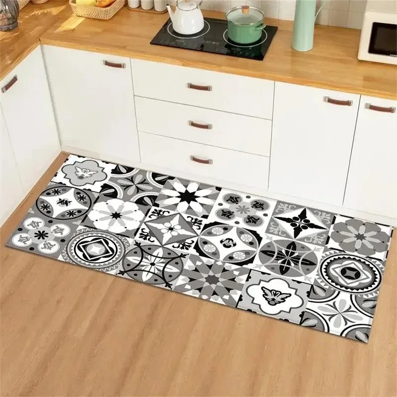 Blau-gelbe Vintage-Fliesen-Col – Commercial Kitchen Tile Flooring Bewertung und Preis