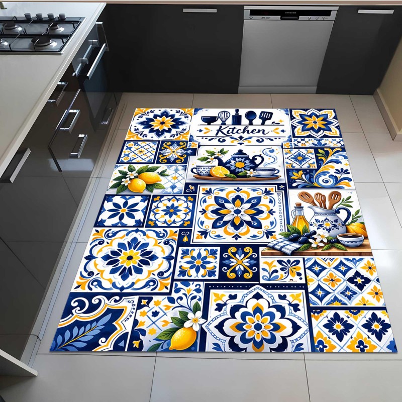 Mediterraner Mosaikfliesen-Küc – Commercial Kitchen Tile Flooring Bewertung und Preis