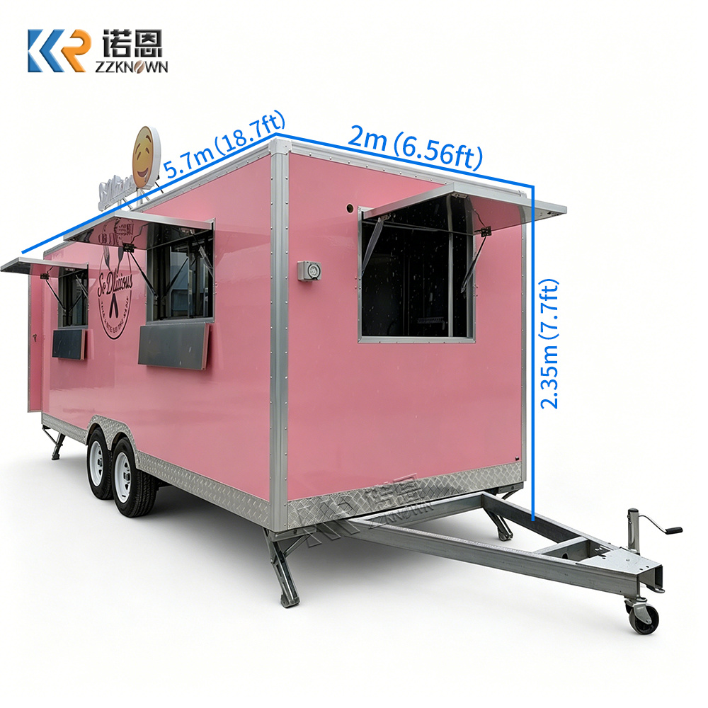 Hochwertiger Food Truck Kommer – Commercial Kitchen Trailer Bewertung und Preis