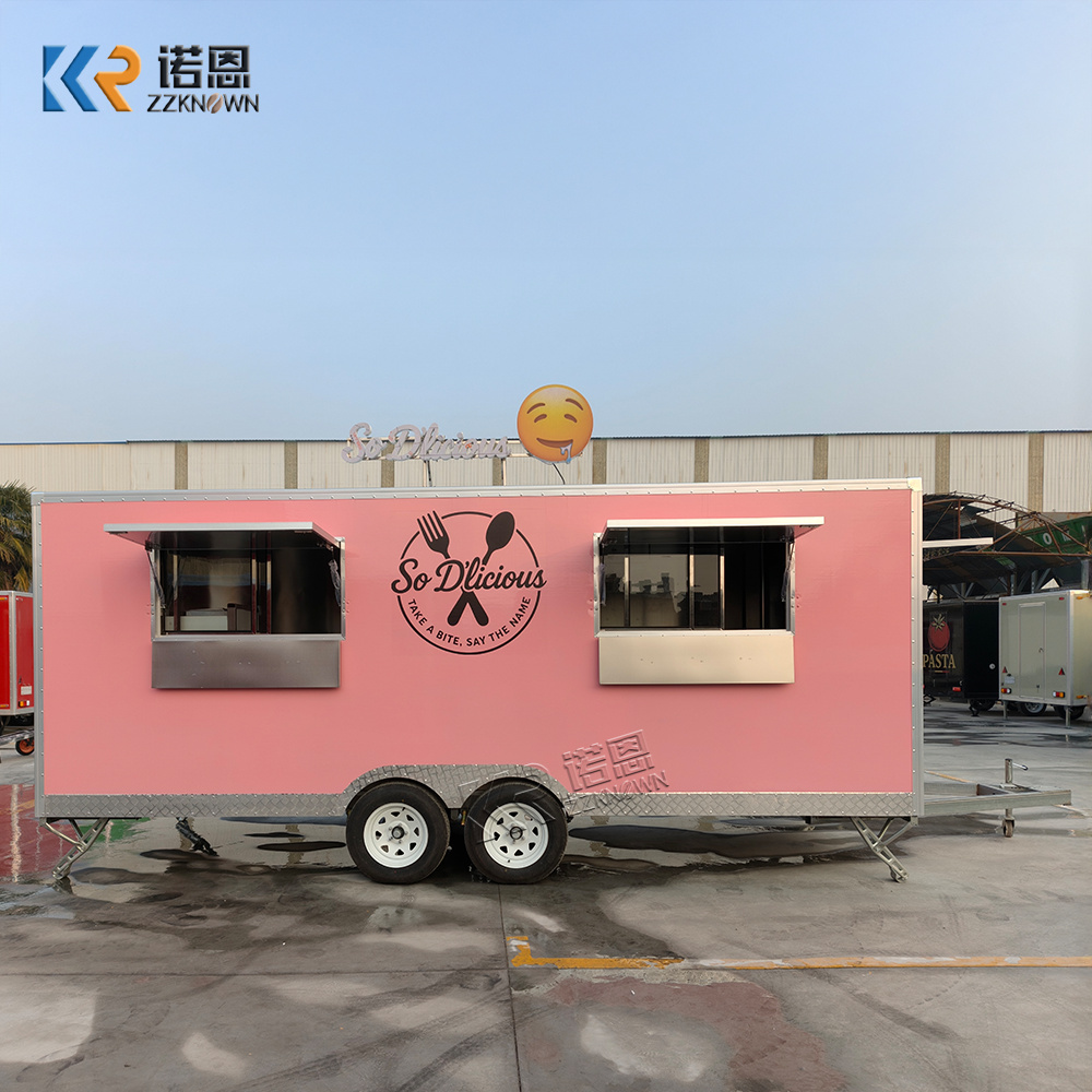 Hochwertiger Food Truck Kommer – Commercial Kitchen Trailer Bewertung und Preis