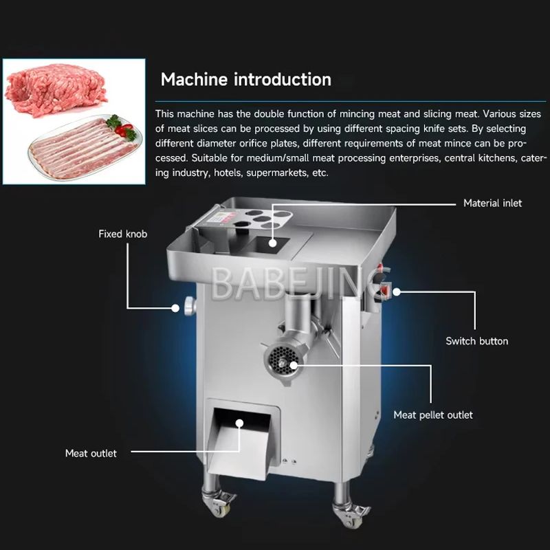 Elektrische Fleischzerkleineru – Commercial Kitchen Store Bewertung und Preis